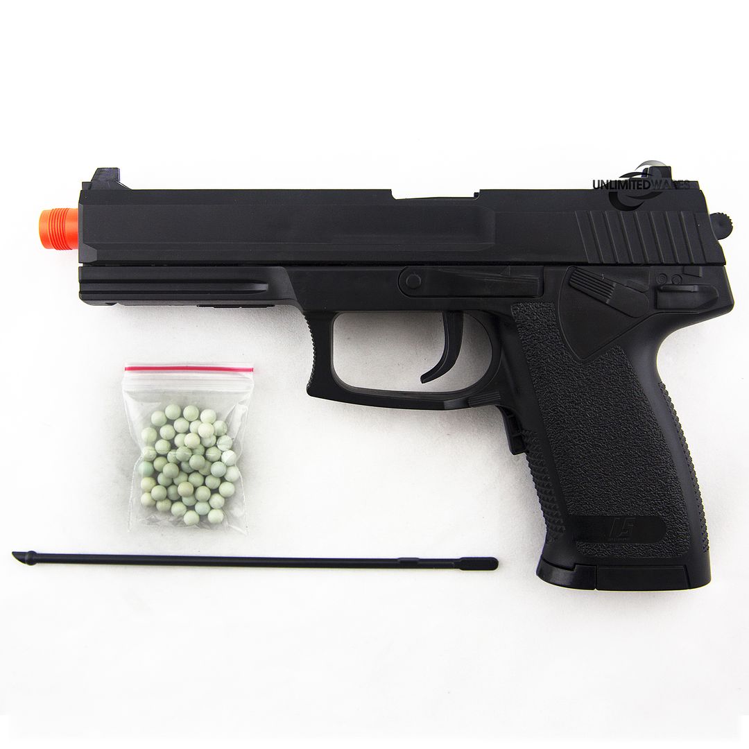 NEW FULL AUTO ELECTRIC BLOWBACK AIRSOFT PISTOL AEG Gun w/ 6mm BB BBs